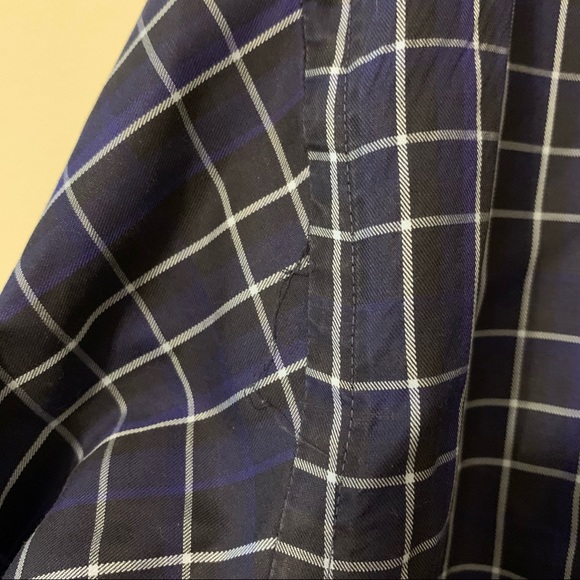 Burberry Shirts Burberry London Plaid Dress Shirt Usa Made Large